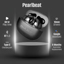 PEARLBEAT Evergreen True Wireless Earbuds with Zambo Battery, 10mm Bass Driver