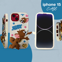 Pearlbeat Tom & Jerry Spin Case for iPhone 15