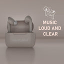 PEARLBEAT Classic True Wireless Earbuds with Zambo Battery, 10mm Bass Driver